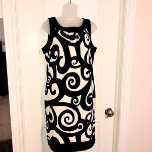 Black and white beautiful dress